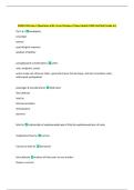 NURS 335 Exam 2 Questions with Correct Answers&vert; New Update 100&percnt; Verified &lpar;Grade A&plus;&rpar; 