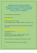 SERIES 66 FINAL EXAM 2025&sol;2026  QUESTIONS AND VERIFIED ANSWERS &vert;&vert;  ALREADY GRADED A&plus; &vert; GUARANTEED  PASS &vert; LATEST VERSION&excl;&excl;&excl;