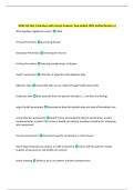 NURS 335 Quiz 1 Questions with Correct Answers&vert; New Update 100&percnt; Verified &lpar;Grade A&plus;&rpar; 
