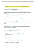 NUR 335 Exam &num;3 Questions with Correct Answers&vert; New Update 100&percnt; Verified &lpar;Grade A&plus;&rpar; 