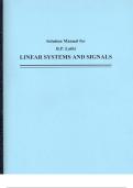 Linear Systems and Signals &ndash; Solutions Manual &lpar;B&period; P&period; Lathi&rpar; &vert; Complete Worked Solutions