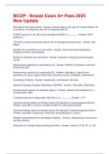 BCOP - Breast Exam A&plus; Pass 2025 New Update