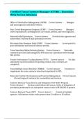 Certified Texas Contract Manager &lpar;CTCM&rpar; &ndash; Questions With Proven Solutions