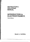 Introduction to Electrodynamics &ndash; Instructor&rsquo;s Solutions Manual &lpar;3rd Edition&comma; David J&period; Griffiths&comma; 1999&rpar; &vert; Complete Worked Solutions