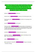 NAS 2 TCC Study Guide 2025-2026 Most Recent Version Comprehensive 150 Questions and Verified Answers Accurate Solutions Already Graded A&plus; Get it 100&percnt; Correct