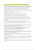 ECON 2102 Test 2 Questions and Answers Already Passed Latest Update 2025-2026