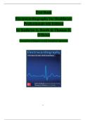 TEST BANK Electrocardiography for Healthcare Professionals 6th Edition by Kathryn Booth Chapter 1 to 15 COMPLETE QUESTIONS AND ANSWERS&lpar;LATEST&rpar;