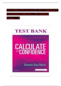Calculate with Confidence &lpar;7th Edition&rpar; &ndash; Deborah C&period; Gray Morris &ndash; Complete Test Bank for Chapters 1&ndash;25