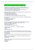 ASE G1 &lpar;Actual&rpar; Exam Rated A&plus;