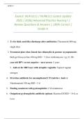 Exam3&colon; NUR 6111 &sol; NUR6111 &lpar;Latest Update 2025 &sol; 2026&rpar; Advanced Practice Nursing I &vert; Review Questions & Answers &vert; 100&percnt; Correct &vert; Grade A&period;