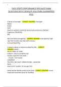 XOS&lowbar;SPORTS&lowbar;PERFORMANCE&lowbar;SPECIALIST&lowbar;EXAM&lowbar;QUESTIONS&lowbar;WITH&lowbar;COMPLETE ANSWERS