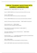 7 BREW  Exam Bundle &vert; Questions And Answers Current Update 2025-2026 &vert; 100&percnt; Correct &excl;&excl;&excl;