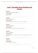 Level 1 Sommelier Exam Questions and Answers
