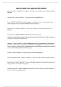 MMG 301 EXAM 2 MSU QUESTONS AND ANSWERS