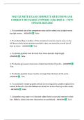 WKF KUMITE EXAM COMPLETE QUESTIONS AND CORRECT DETAILED ANSWERS &vert; GRADED A&plus; &vert; NEW UPDATE 2025-2026