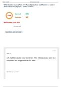 WKF Kumite Exam &vert; New 275 Actual Questions and Answers &vert; Latest 2025-2026 New Update &vert; 100&percnt; Correct&period;