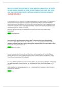 WGU D514 OBJECTIVE ASSESSMENT FINAL&sol;WGU D514 ANALYTICAL METHODS OF HEALTHCARE LEADERS OA EXAM NEWEST 2025 ACTUAL EXAM TEST BANK 100&plus;  QUESTIONS AND CORRECT DETAILED ANSWERS &lpar;VERIFIED ANSWERS&rpar; &vert;ALREADY GRADED A&plus;