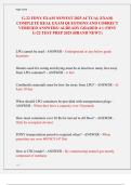 G-22 FDNY EXAM NEWEST 2025 ACTUAL EXAM&vert; COMPLETE REAL EXAM QUESTIONS AND CORRECT VERIFIED ANSWERS&sol; ALREADY GRADED A&plus;&vert; FDNY G-22 TEST PREP 2025 &lpar;BRAND NEW&excl;&excl;&rpar;