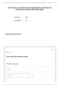 LSU CM 2116 - construction plan reading Module 5 with actual 91 questions and answers 2025-2026 update