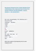 Reta Industrial Refrigeration Book 2 EXAM  2025&sol;2026 ACTUAL  COMPREHENSIVE REAL EXAM QUESTIONS WITH MULTIPLE   CHOICES &vert;VERIFIED & REVISED ANSWERS &sol; ALREADY  GRADED A&plus; &sol; 2025 &lpar; BRAND NEW&excl;&excl;&rpar;