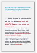RPF Exam Short Answer Exam 2025&sol;2026 Actual Complete Real  Exam Questions And Correct  Answers &lpar;Verified Answers&rpar;  Already Graded A&plus; 2025 Latest  Exam&excl;&excl;  