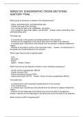 DMSG1321 SONOGRAPHIC CROSS-SECTIONAL ANATOMY FINAL