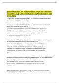 Walmart Assessment Test &vert;Questions&lpar;Latest Update 2025&vert;2026&rpar; With Correct Answers &vert;Solutions&vert; Verified &vert;Already A&plus; Graded&lpar;GET IT 100&percnt; ACCURATE&excl;&excl;&excl;&rpar;