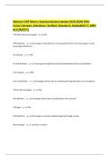 Walmart OGP Metrics Questions&lpar;Latest Update 2025&vert;2026&rpar; With Correct Answers &vert;Solutions&vert; Verified &vert;Already A&plus; Graded&lpar;GET IT 100&percnt; ACCURATE&excl;&excl;&excl;&rpar;