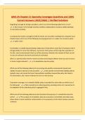 AINS 23 Chapter 11 Specialty Coverages Questions and 100&percnt; Correct Answers &lpar;2025&sol;2026&rpar; &vert; Verified Solutions