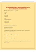 AMT 489 Midterm Exam &vert; Questions and 100&percnt; Correct Answers &lpar;2025&sol;2026&rpar; &vert; Verified Solutions