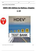 HDEV &lpar;6th Edition&rpar; &ndash; Spencer A&period; Rathus&comma; Full Test Bank with Answers &lpar;Chapters 1&ndash;19&rpar;