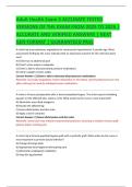 Adult Health Exam 3 ACCURATE TESTED  VERSIONS OF THE EXAM FROM 2025 TO 2026 &vert;  ACCURATE AND VERIFIED ANSWERS &vert; NEXT  GEN FORMAT &vert; GUARANTEED PASS 