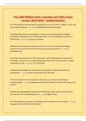 EDCI 2900 Midterm Exam &vert; Questions and 100&percnt; Correct Answers &lpar;2025&sol;2026&rpar; &vert; Verified Solutions