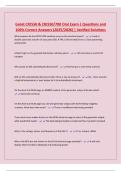 GoJet CRJ550 & CRJ550&sol;700 Oral Exam &vert; Questions and 100&percnt; Correct Answers &lpar;2025&sol;2026&rpar; &vert; Verified Solutions