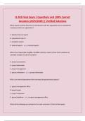 IS 303 Final Exam &vert; Questions and 100&percnt; Correct Answers &lpar;2025&sol;2026&rpar; &vert; Verified Solutions