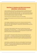 N310 Exam 5 &vert; Questions and 100&percnt; Correct Answers &lpar;2025&sol;2026&rpar; &vert; Verified Solutions