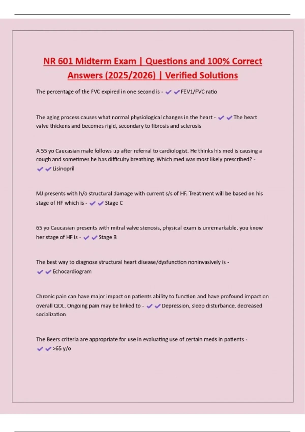 NR 601 Midterm Exam | Questions and 100% Correct Answers (2025/2026 ...