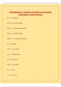 NUR1400 Exam 2 &vert; Questions and 100&percnt; Correct Answers &lpar;2025&sol;2026&rpar; &vert; Verified Solutions