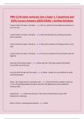 PRN 1178 client centered care 2 Exam 1 &vert; Questions and 100&percnt; Correct Answers &lpar;2025&sol;2026&rpar; &vert; Verified Solutions