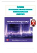 TEST BANK Electrocardiography for Healthcare Professionals 6th Edition by Kathryn Booth Chapter 1 to 15 COMPLETE QUESTIONS AND ANSWERS&lpar;LATEST&rpar;
