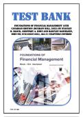 Test Bank for Foundations of Financial Management 18th Canadian Edition &lpar;McGraw Hill&comma; 2022&rpar; by Stanley B&period; Block&comma; Geoffrey A&period; Hirt and Bartley Danielsen&comma; Isbn no&semi; 9781265074654&comma; all 21 Chapters Covered