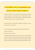 SUAS 200 Part 107 Exam Questions And Answers Latest Update Graded A&plus;