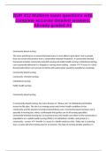 NUR 412 Midterm exam questions with complete accurate detailed answers&period; Already graded A&plus;&period;