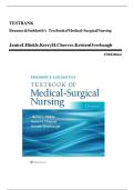 Test Bank for Brunner & Suddarth's Medical-Surgical Nursing&comma; 15th Edition by Hinkle &sol; 68 Chapters &sol; 2025 Updated