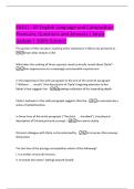 ENGLI - AP English Language and Composition Premium&comma; Questions and Answers &vert; latest Update &vert; 100&percnt; Correct&period;
