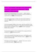 ENGLI - AP English Language and Composition Premium&comma; Questions and Answers &vert; latest Update &vert; 100&percnt; Correct&period;