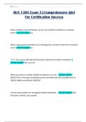 BUS 1305 Exam 3 &vert; Comprehensive Q&A For Certification Success