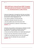NSG 3450 Exam 4 &lpar;2025&rpar; &ndash; Complete Questions & Verified Answers &vert; Graded A&plus;