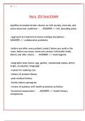 NURS 251 Final Exam &ndash; Complete Questions & Answers &vert; Health Assessment Guide