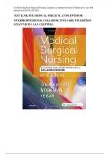TEST BANK FOR MEDICAL SURGICAL &colon;CONCEPTS FOR INTERPROFFESSIONAL COLLABORATIVE CARE 9TH EDITION IGNATAVICIUS ALL CHAPTERS&period;    